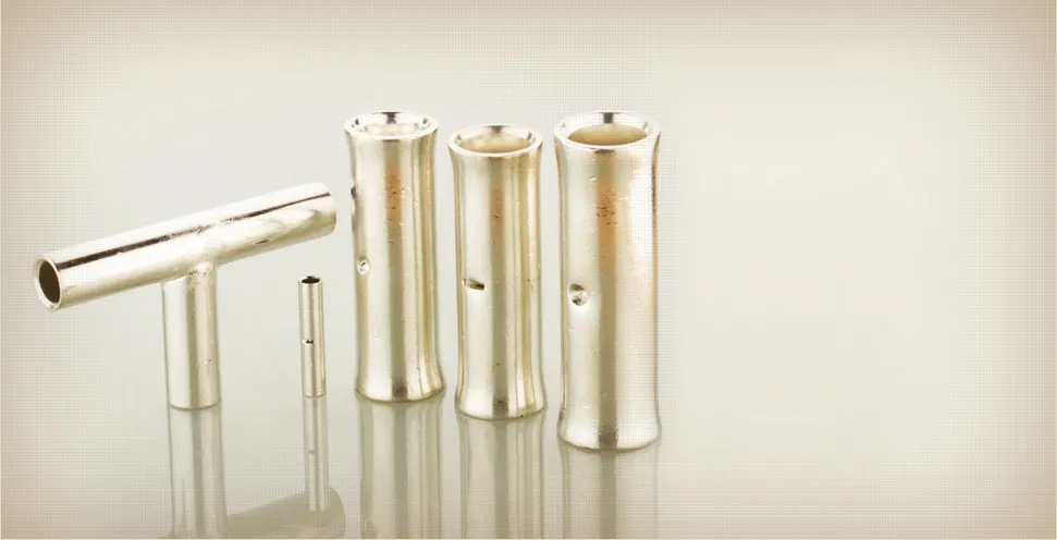 MG Electrica copper tubular lugs and terminals