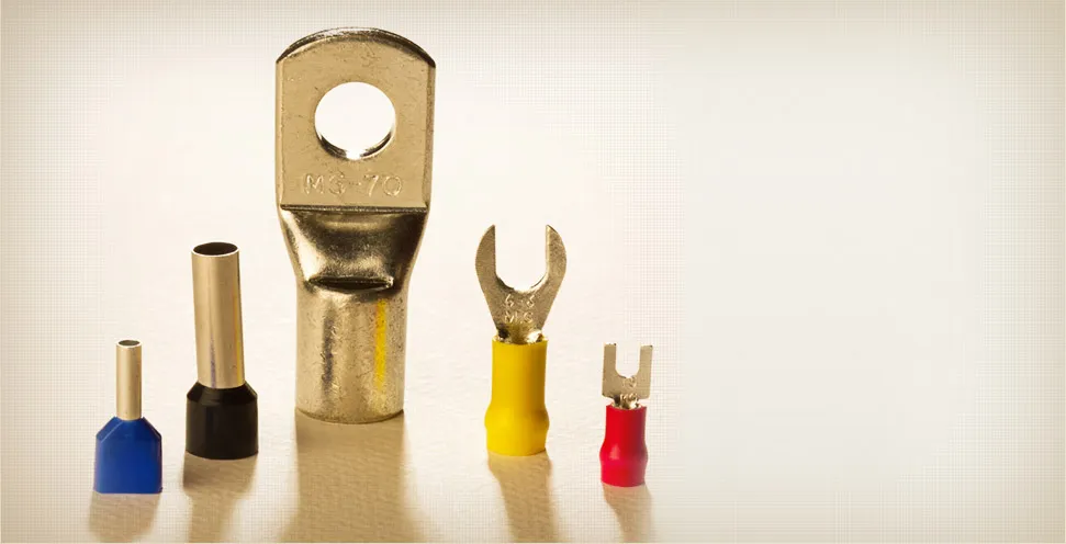 MG Electrica copper cable lugs and electrical connectors
