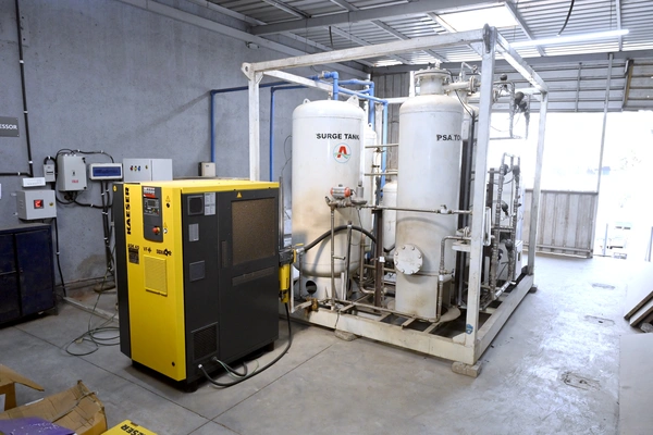 Oxygen plant at MG Electrica