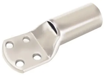 Copper Four Hole Transformer Terminal End (MGFT Series) — Copper, IEC 61238/BS Standards