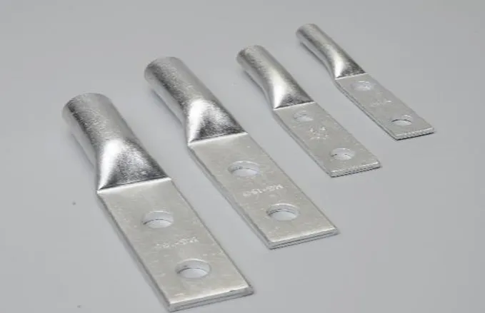 Aluminum Long Palm Double Stud Tubular Terminal End — Aluminium, Indian Standards