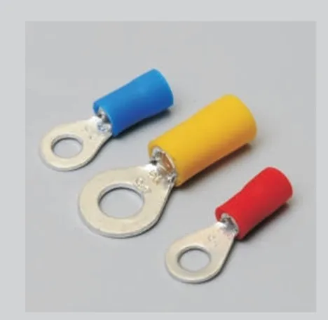 Ring Insulated Lug (MGRI Series) — Copper, Indian Standards