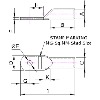 Aluminium Tin Copper Plating Type Bi-Metallic (MGBALS Series) — Copper, Indian Standards — alternate view