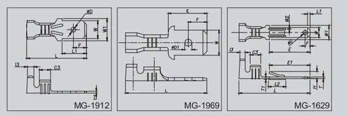 Male Plain — Brass, Indian Standards