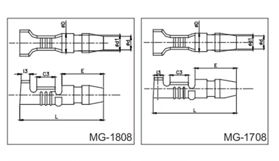 Bullet Male — Brass, Indian Standards — alternate view