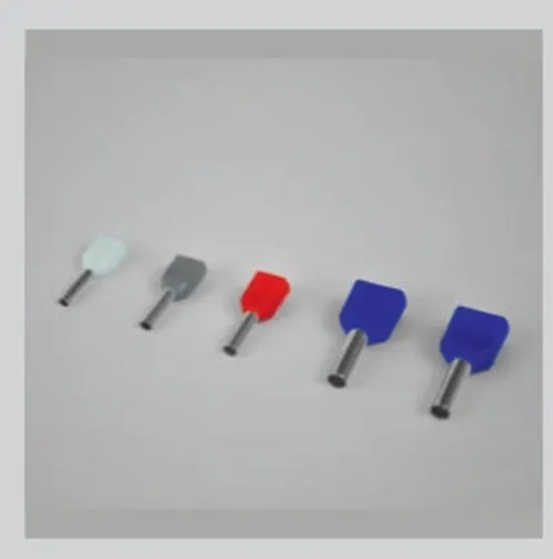 Copper Twin End Sealing Ferrules with Insulation (as per DIN - 46228) — Copper, DIN Standards