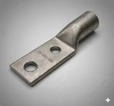 Copper Two Hole Extended Palm Terminal Ends (MGTT Series) — Copper, IEC 61238/BS Standards