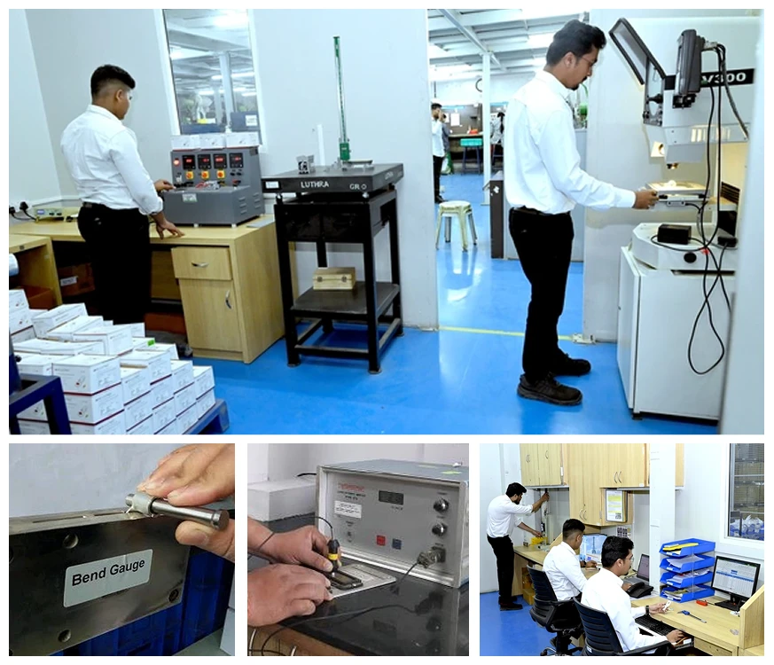 MG Electrica quality laboratory